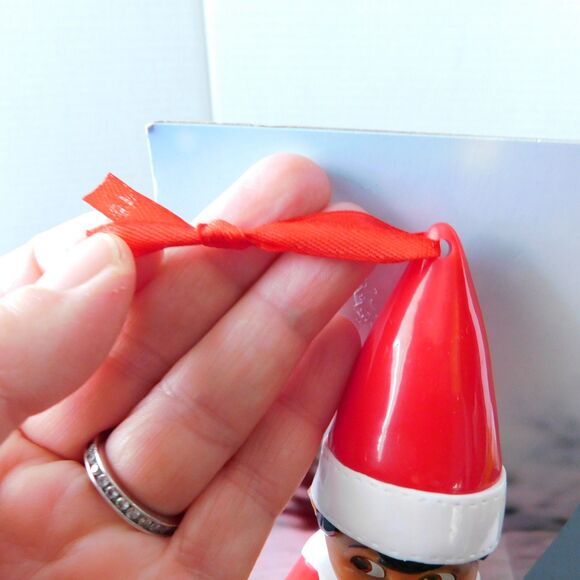 Elf On The Shelf LOT 3: Candy Holder Ornament Christmas Figurine, Book & Pull - Picture 8 of 16